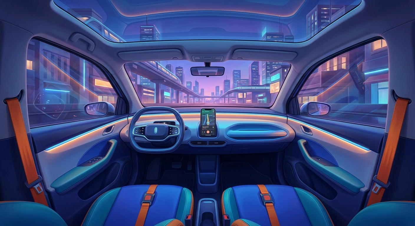 citroën ami intérieur