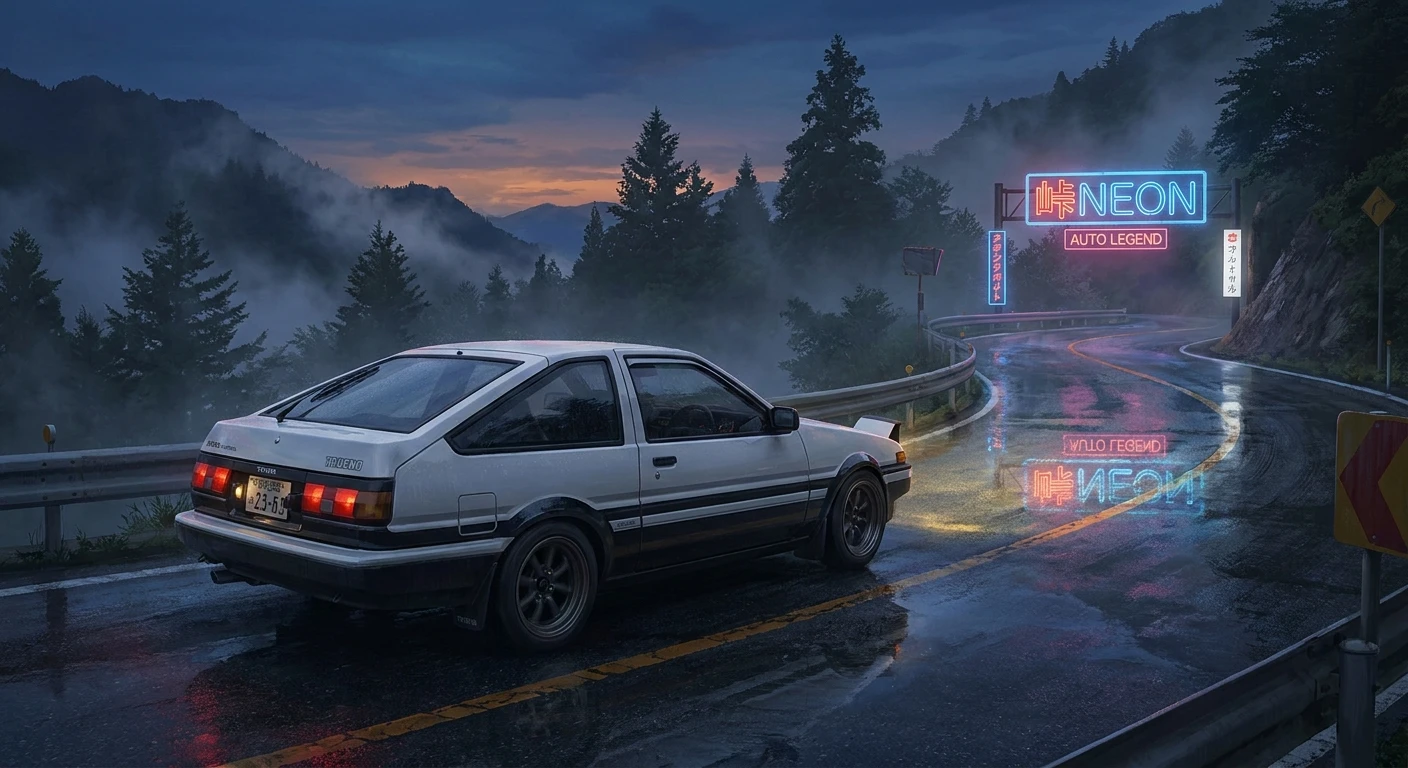 La toyota sprinter trueno ae86 expliquée